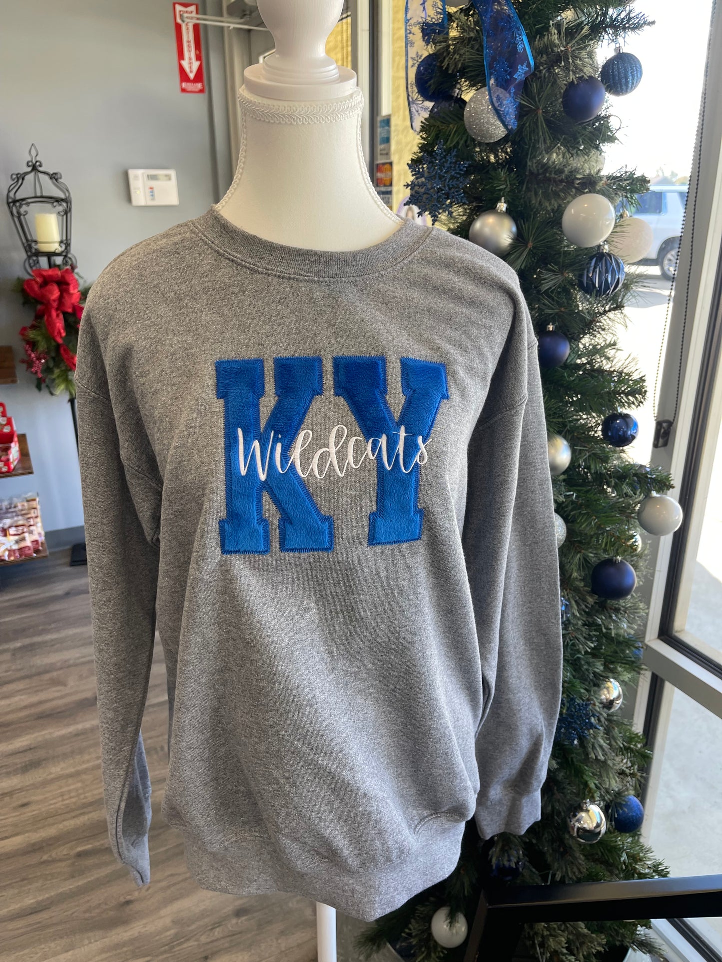 UK Embroidered Sweatshirt