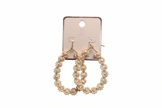 pearl beaded earrings
