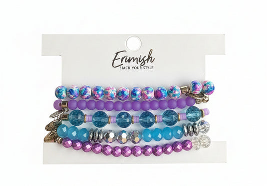 Erimish Mermaid Dream Bracelet Stack
