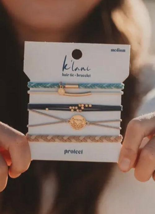 K'Lani Protect hair tie + bracelet