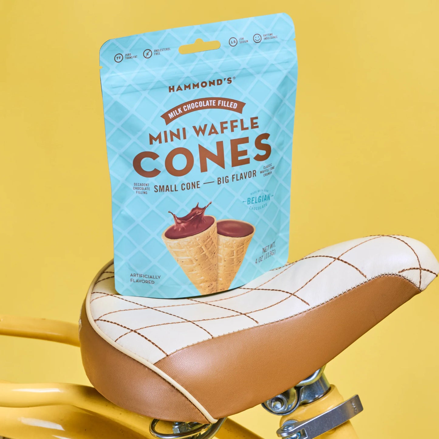 Hammond's Waffle Cones Milk Chocolate