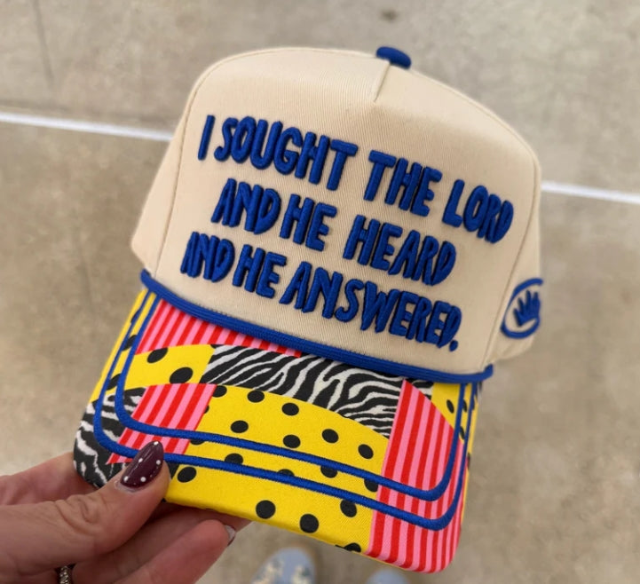 Poppy & Pine Sought the Lord Hat