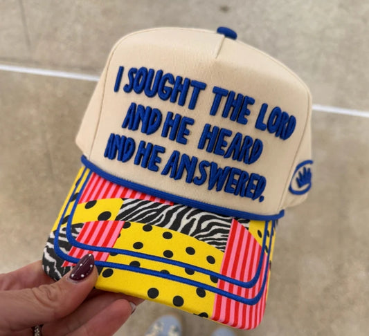 Poppy & Pine Sought the Lord Hat