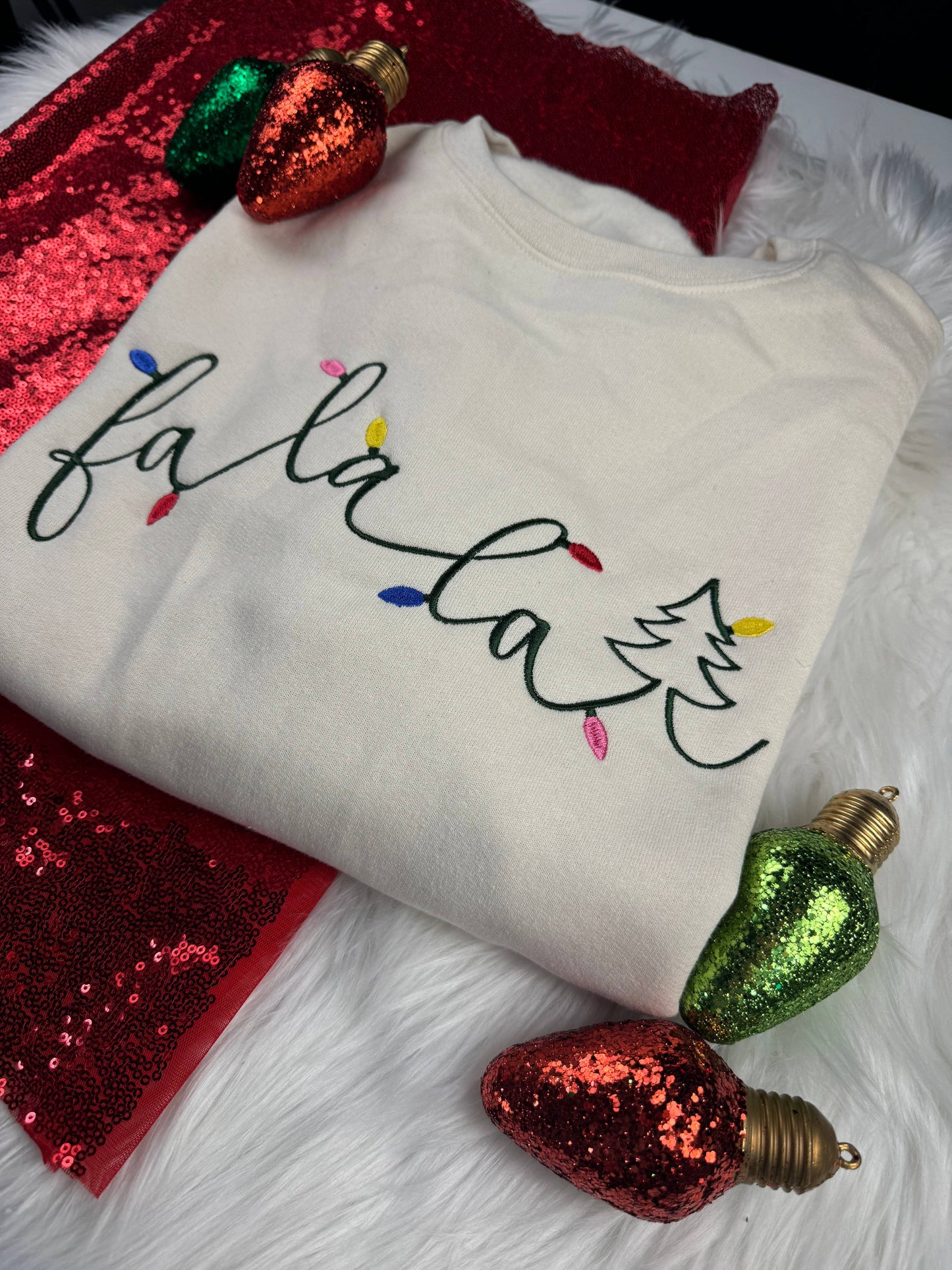 Fa La La Lights Sweatshirt