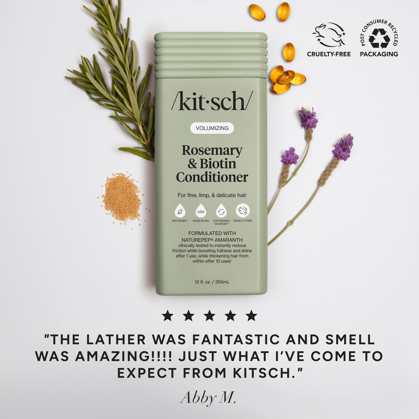 Kitsch Volumizing Rosemary & Biotin Conditioner