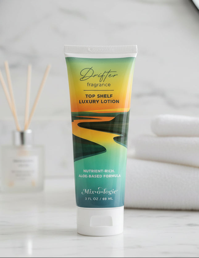 Mixologie Drifter Luxury Body Lotion – Fresh Water & Bergamot Fragrance