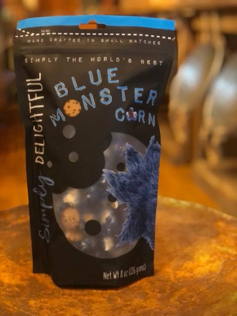 Simply Delightful Blue Monster Popcorn