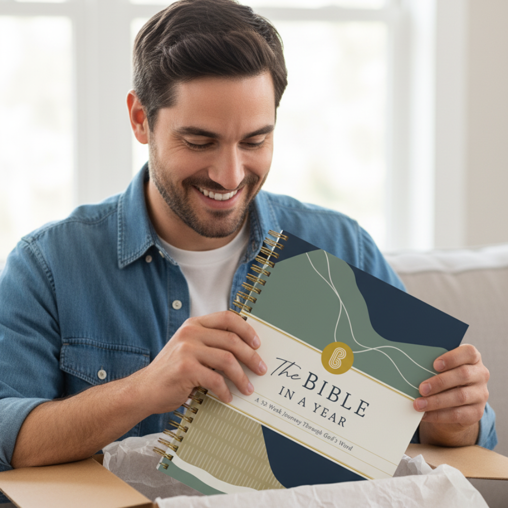 Spiral Bible-The Bible In A Year: A 52-Week Journey Through God's Word