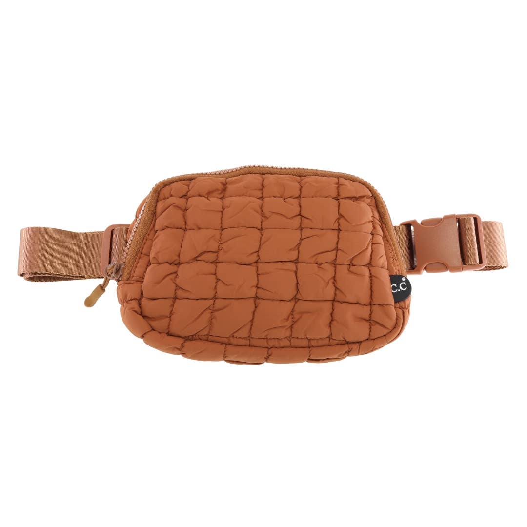 Quilted Puffer Women's C.C Belt Bag