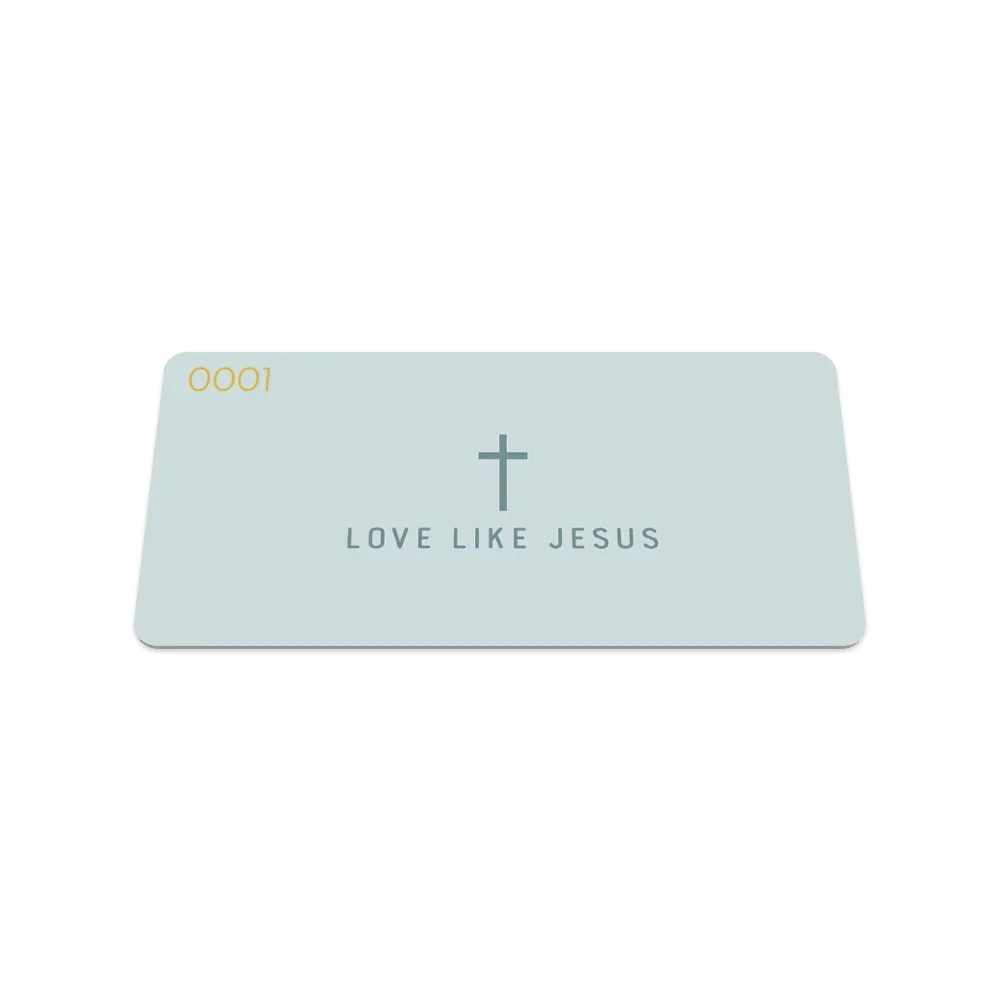 ZOX Love Like Jesus Bible Verse Bracelet – NFC Scripture Wristband