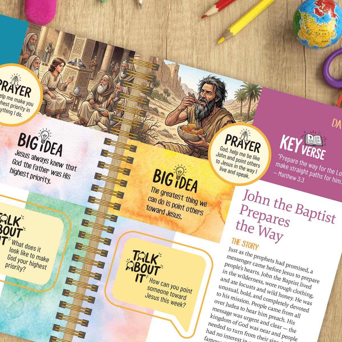 The Bible in a Year for Kids – 52-Week Bible Study
