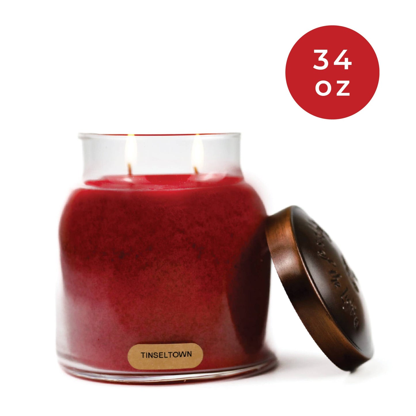 A Cheerful Giver Tinseltown 34 oz Papa Candle