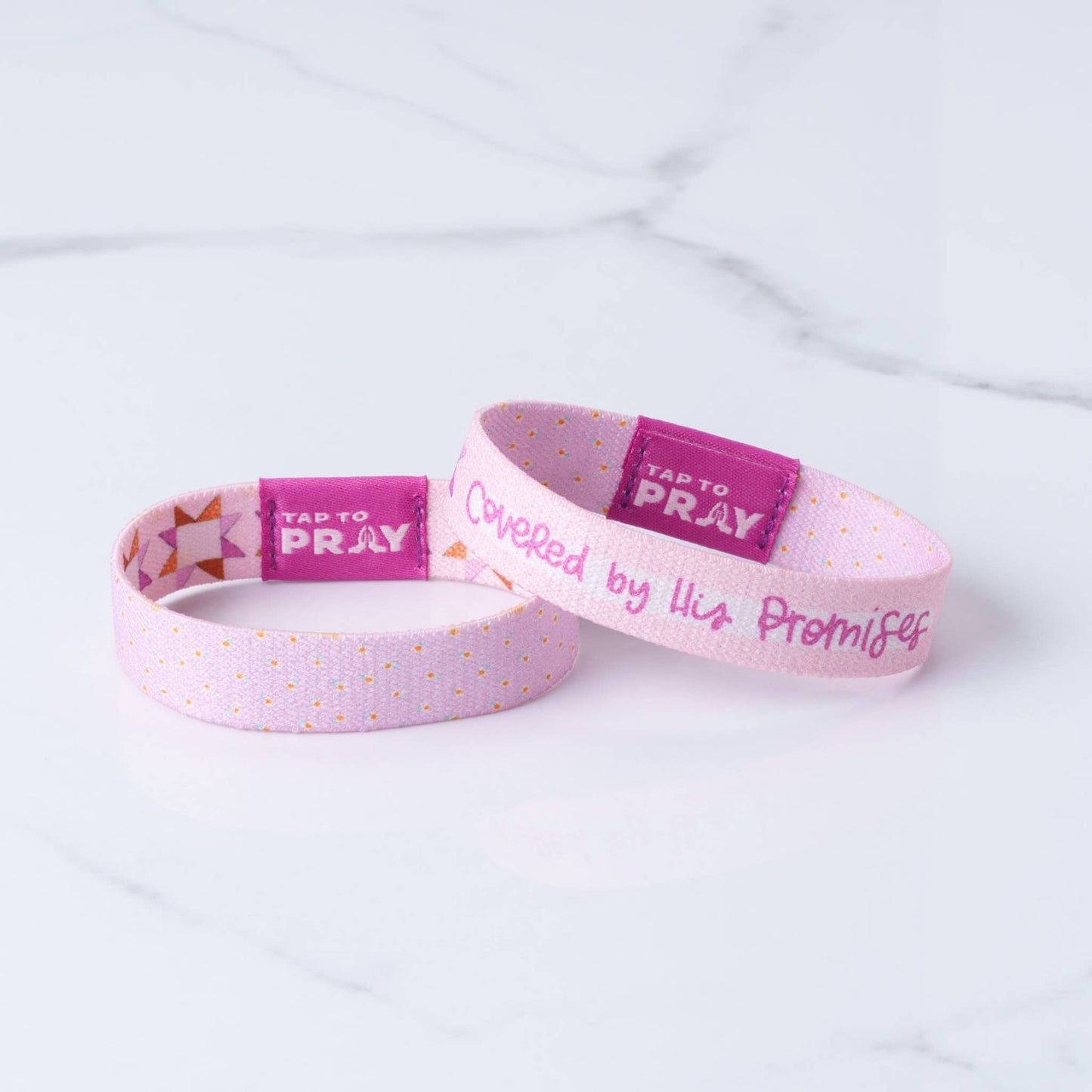 Versible Tap to Pray-Kingfolk Series Wristband-Covered by His Promises