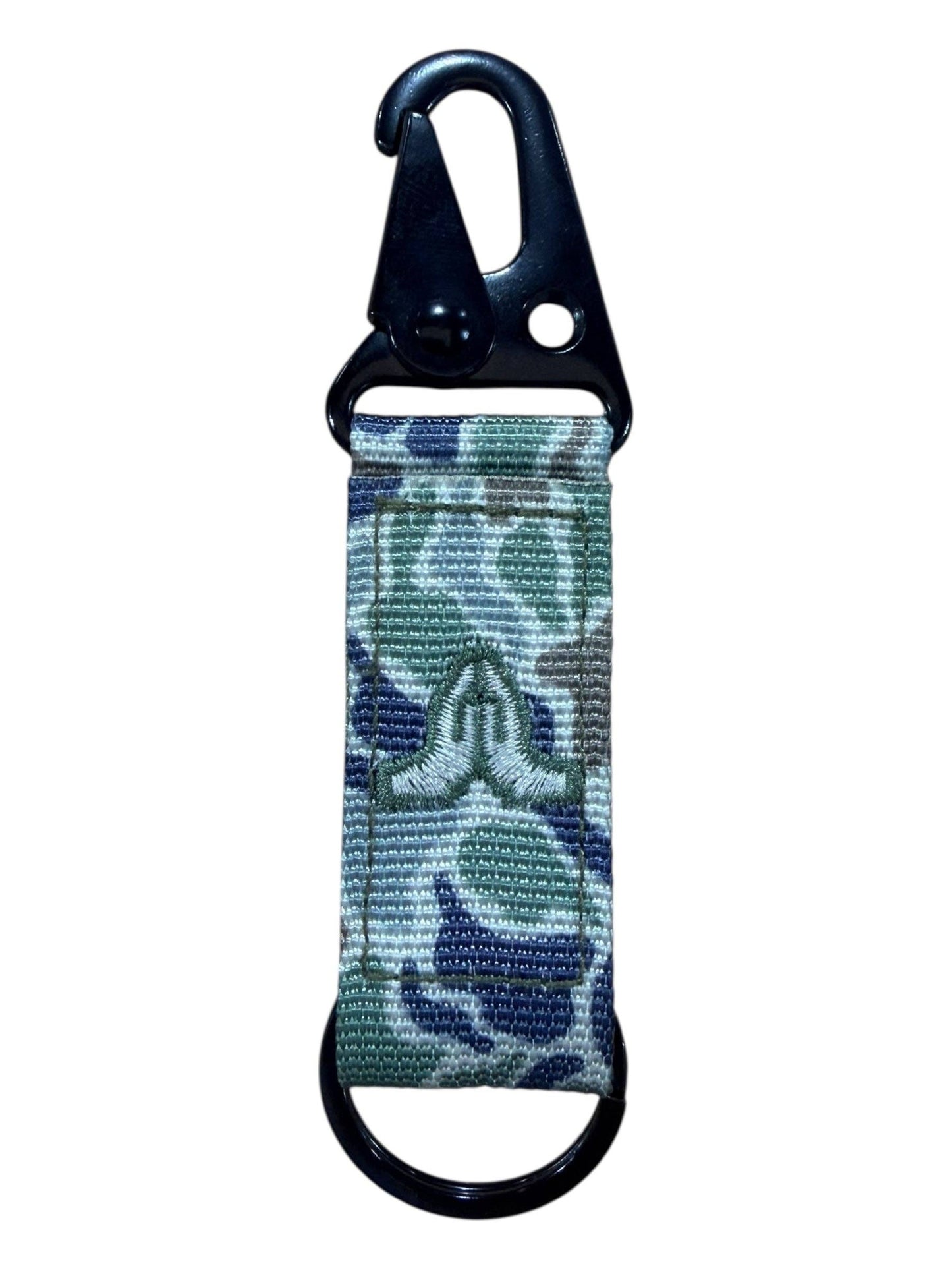 Versible Tap To Pray Tactical Carabiner Keychain