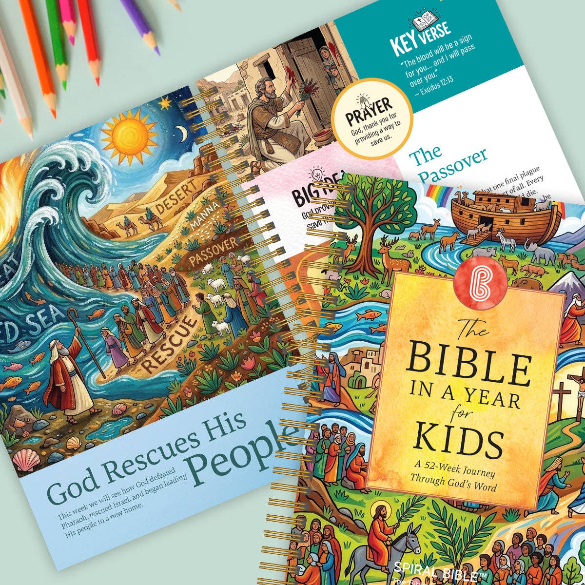 The Bible in a Year for Kids – 52-Week Bible Study