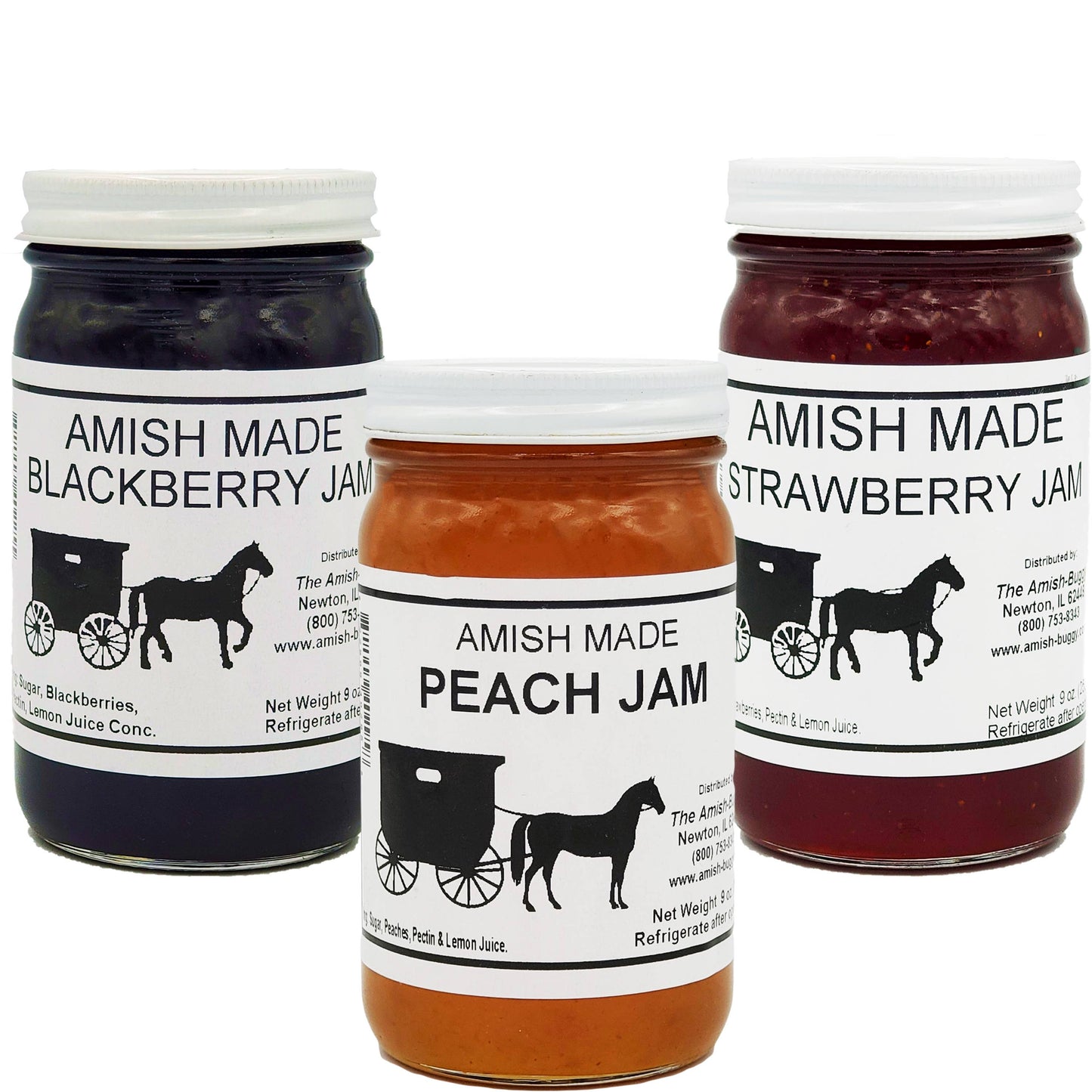 Amish made Jam and Jellies - 8 oz.