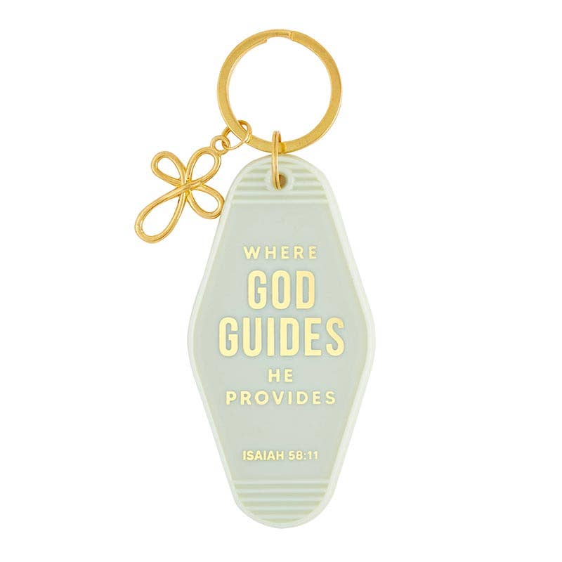 Scripture Motel Style Keychains