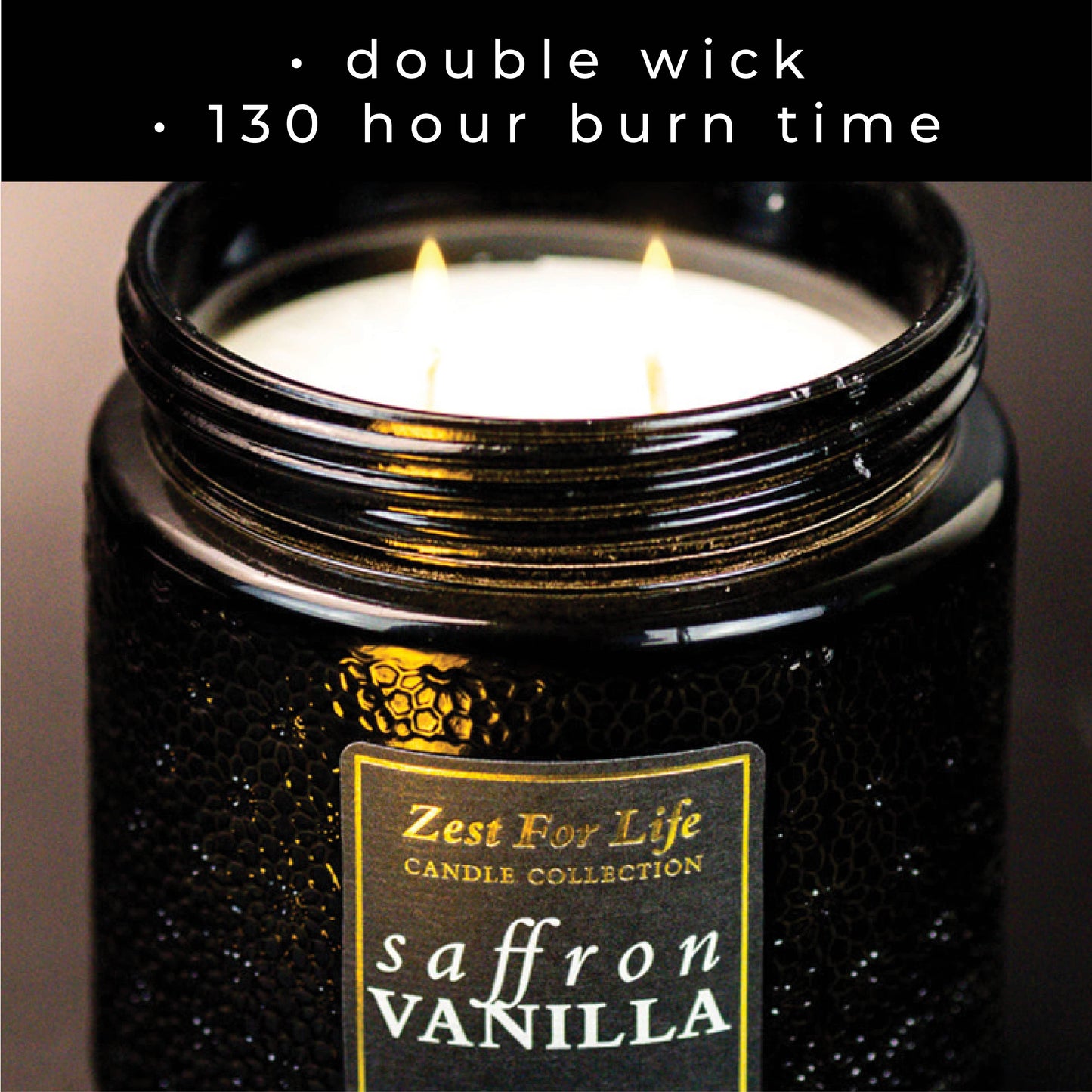 A Cheerful Giver Zest For Life 28oz Candle - Saffron Vanilla