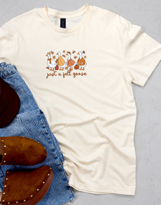 Just a Fall Goose Graphic Tee