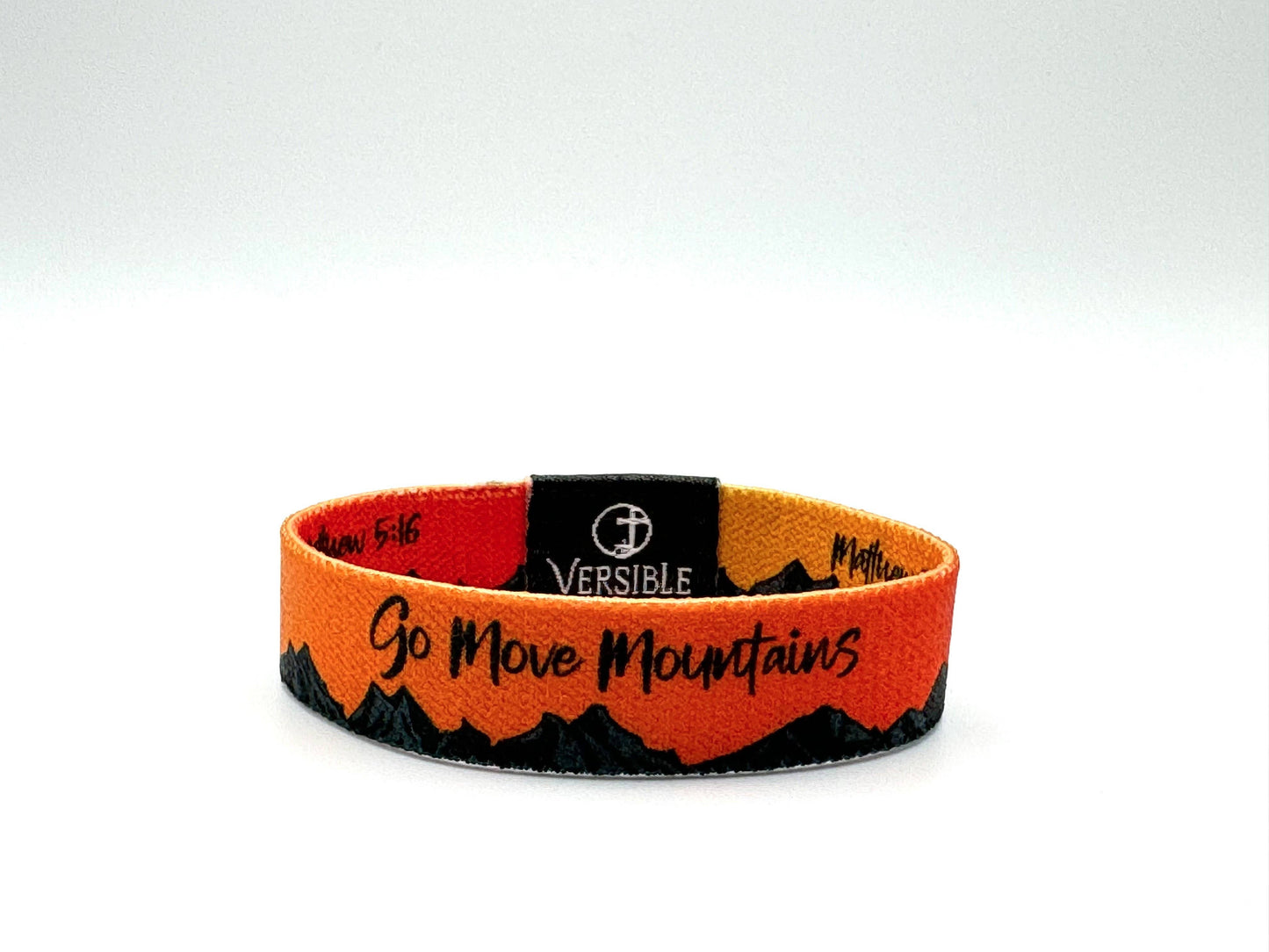 Sunrise Versible / Matthew 5:16 & Matthew 17:20 Wristband