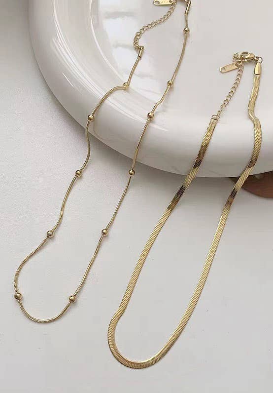 Layered Gold Necklace