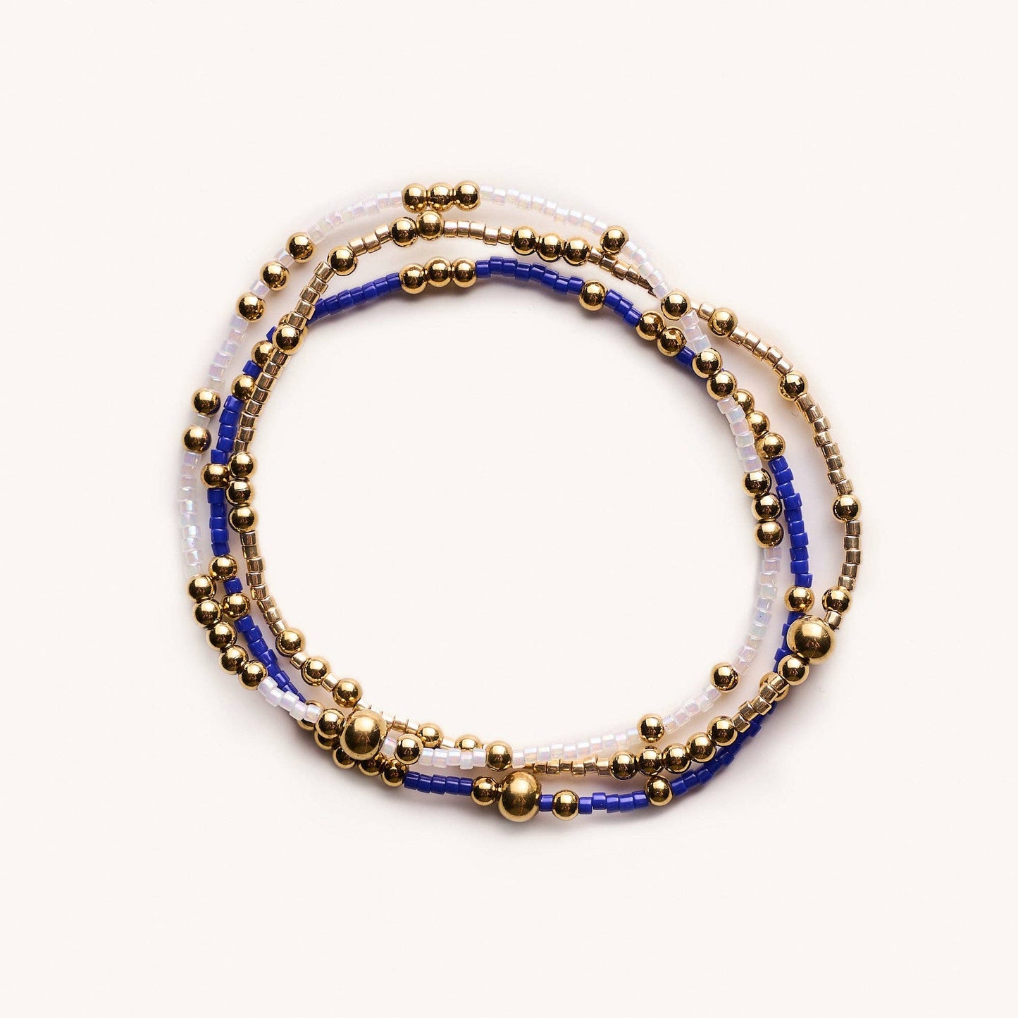 Nikki Smith Designs Blue Game Day Bracelet Set