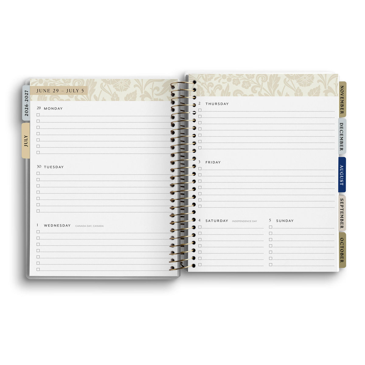 Walking with Jesus 2026–2027 Christian 18-Month Planner