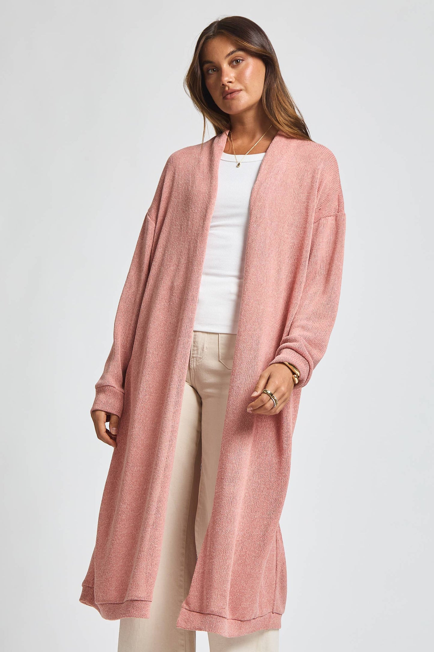 Dear Scarlett Relaxed Long Cardigan