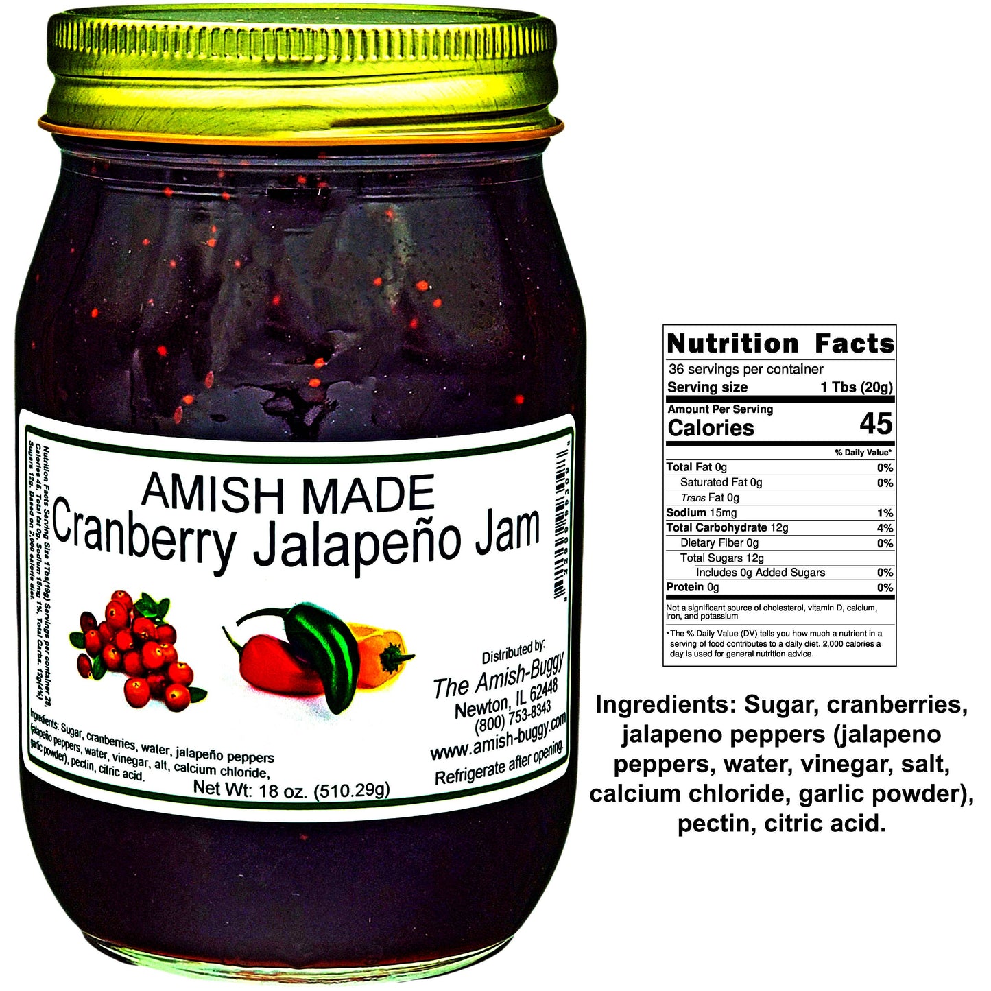 Amish Made Jams & Jellies