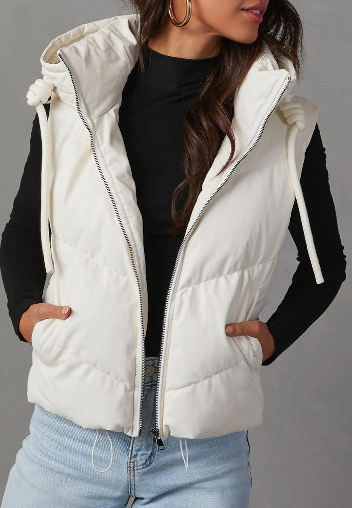 Hooded Puffer Vest