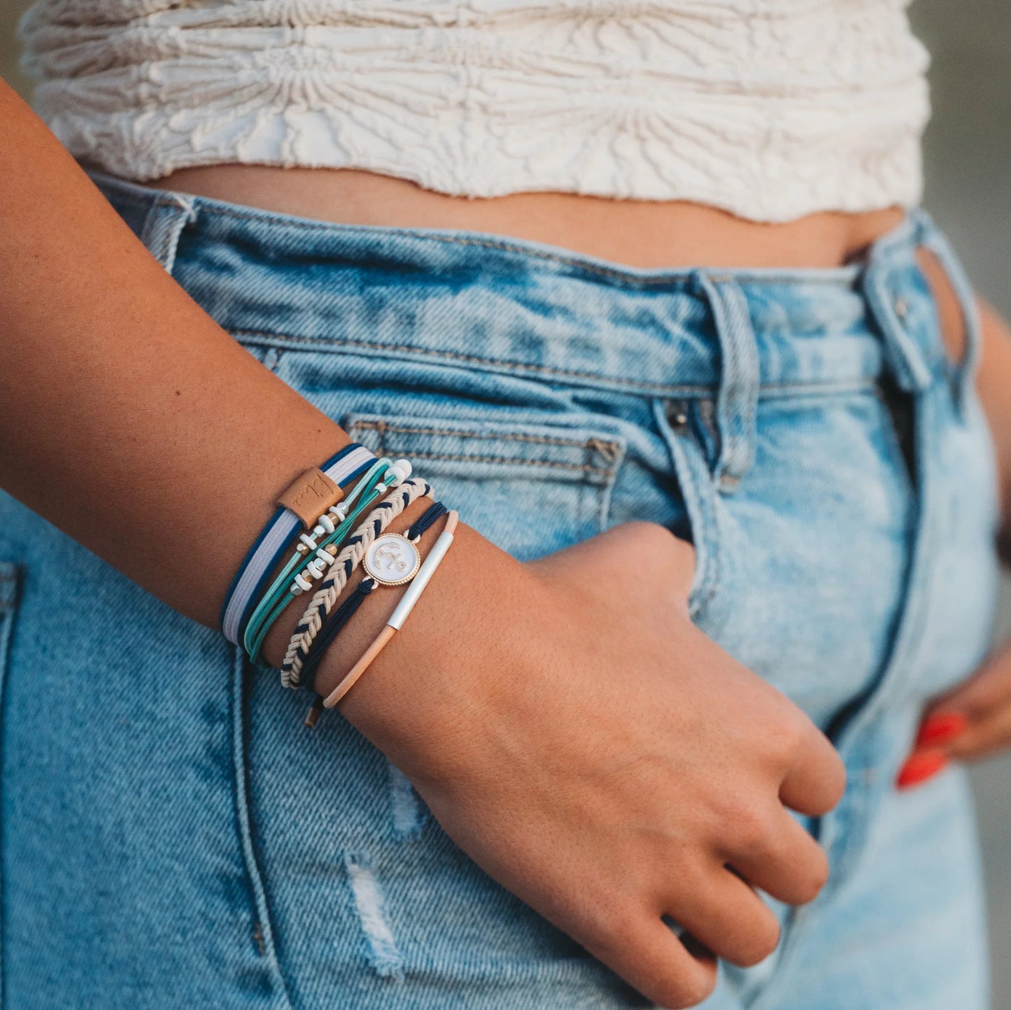 Anchor K'lani hair tie + bracelet set