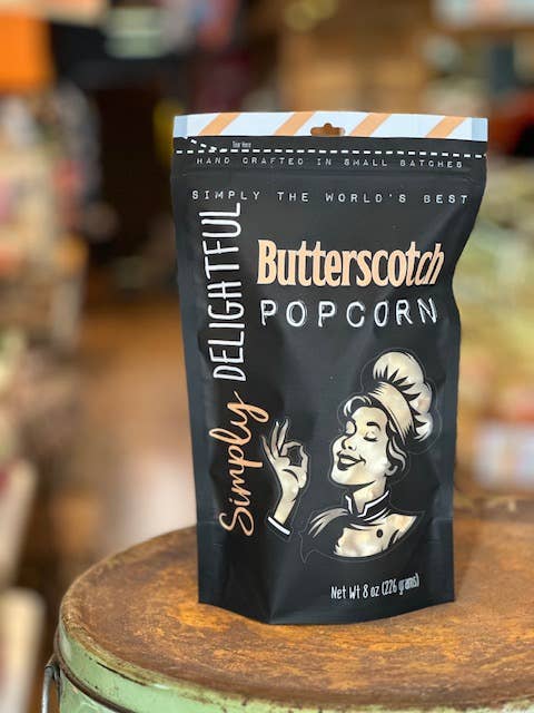 Simply Delightful Butterscotch Popcorn