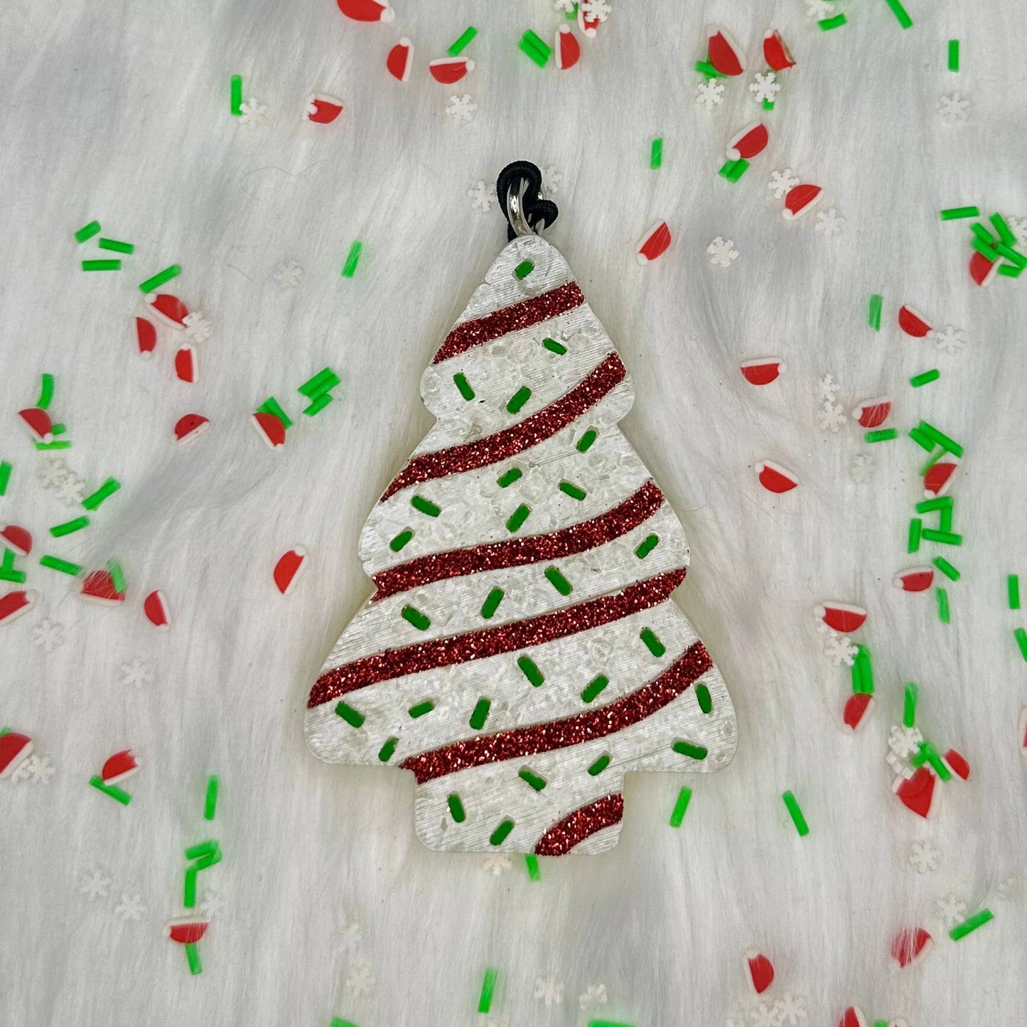 Christmas Tree Cake Car Freshie