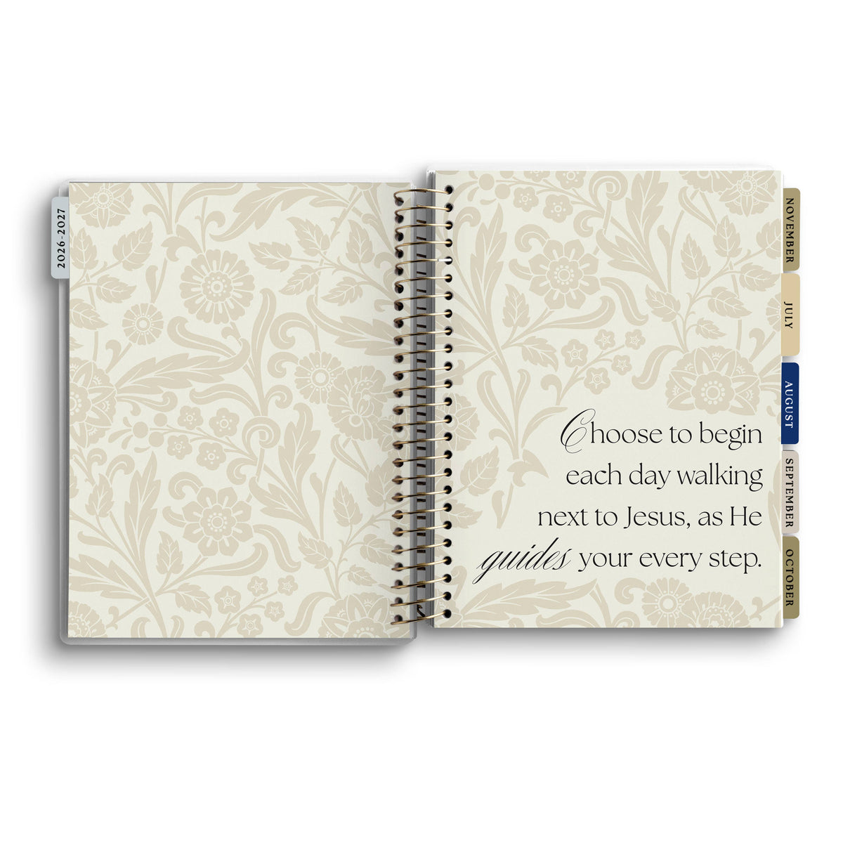 Walking with Jesus 2026–2027 Christian 18-Month Planner
