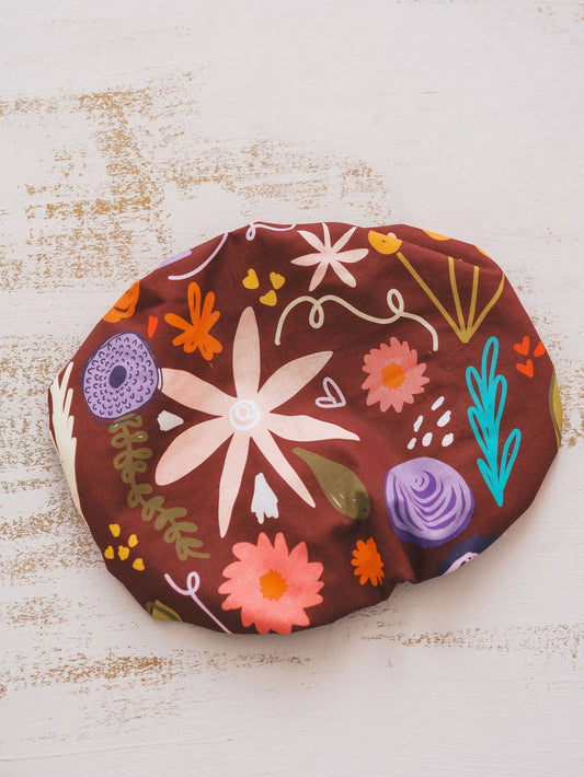 Fall Floral Baking Dish Cover 10x14