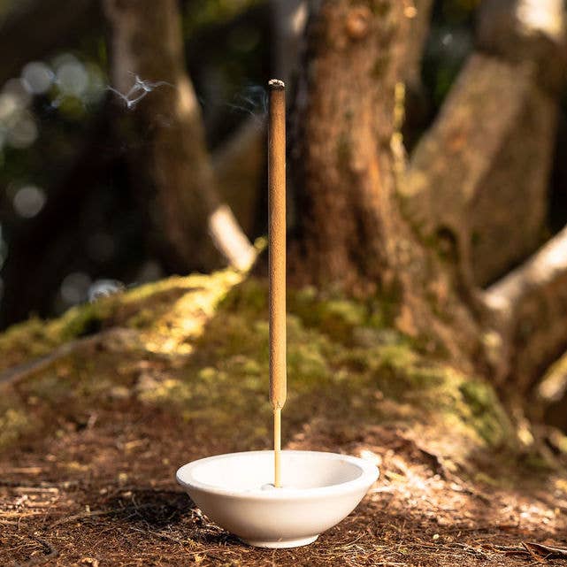 Stoneware Incense Stick Holder