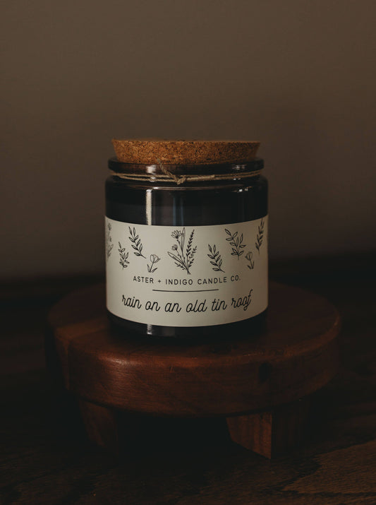 Rain on an Old Tin Roof Soy Candle