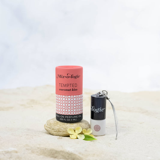 Mixologie Tempted (coconut kiss) Keychain Mini Roll-On Perfume