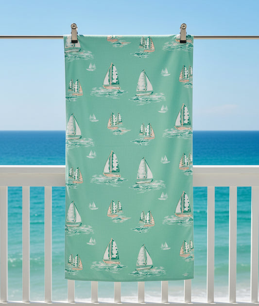 Royal Standard Sail Away Beach Towel