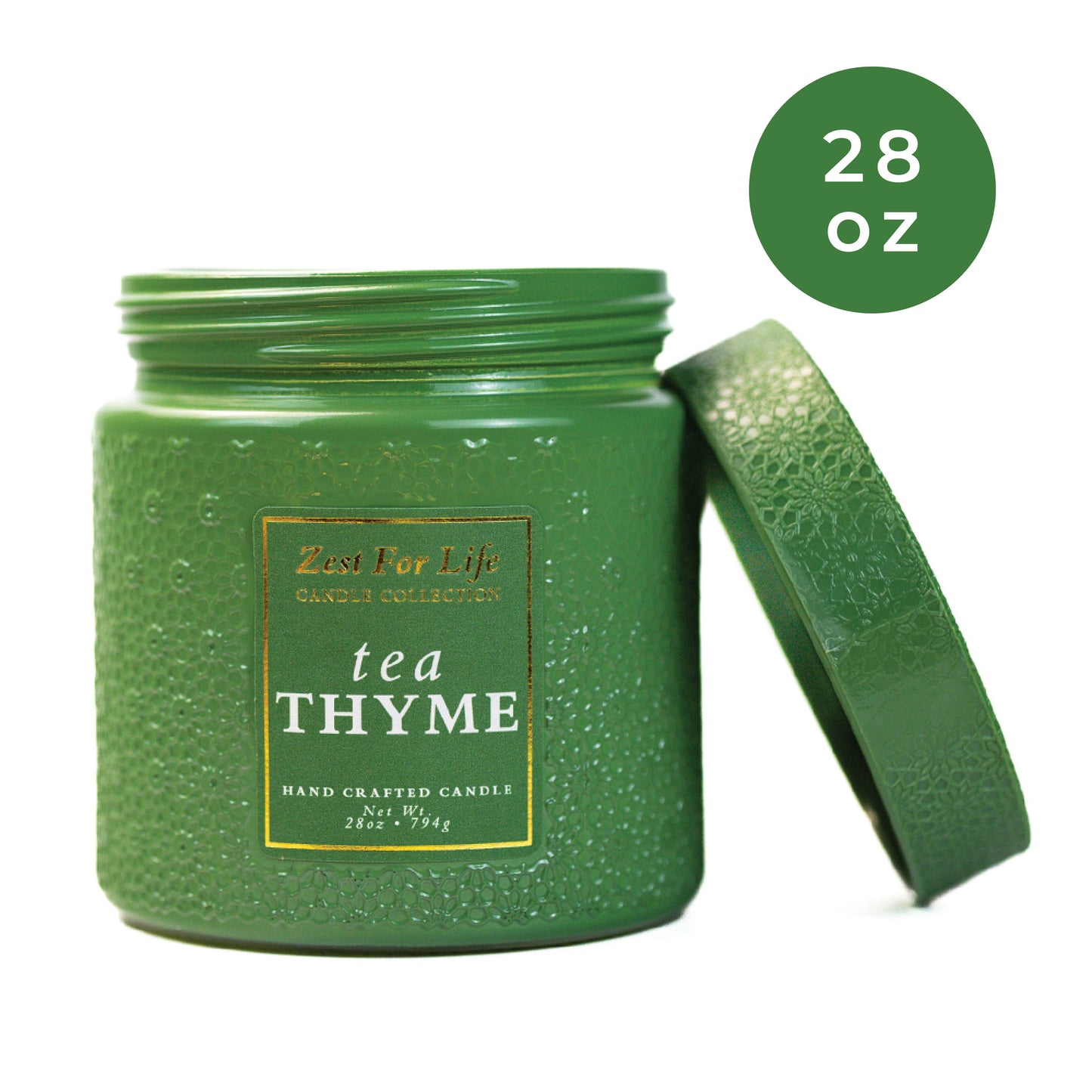 A Cheerful Giver Zest For Life 28oz Candle - Tea Thyme
