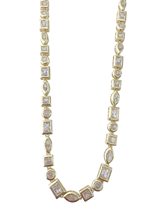 Gemelli Violet Necklace