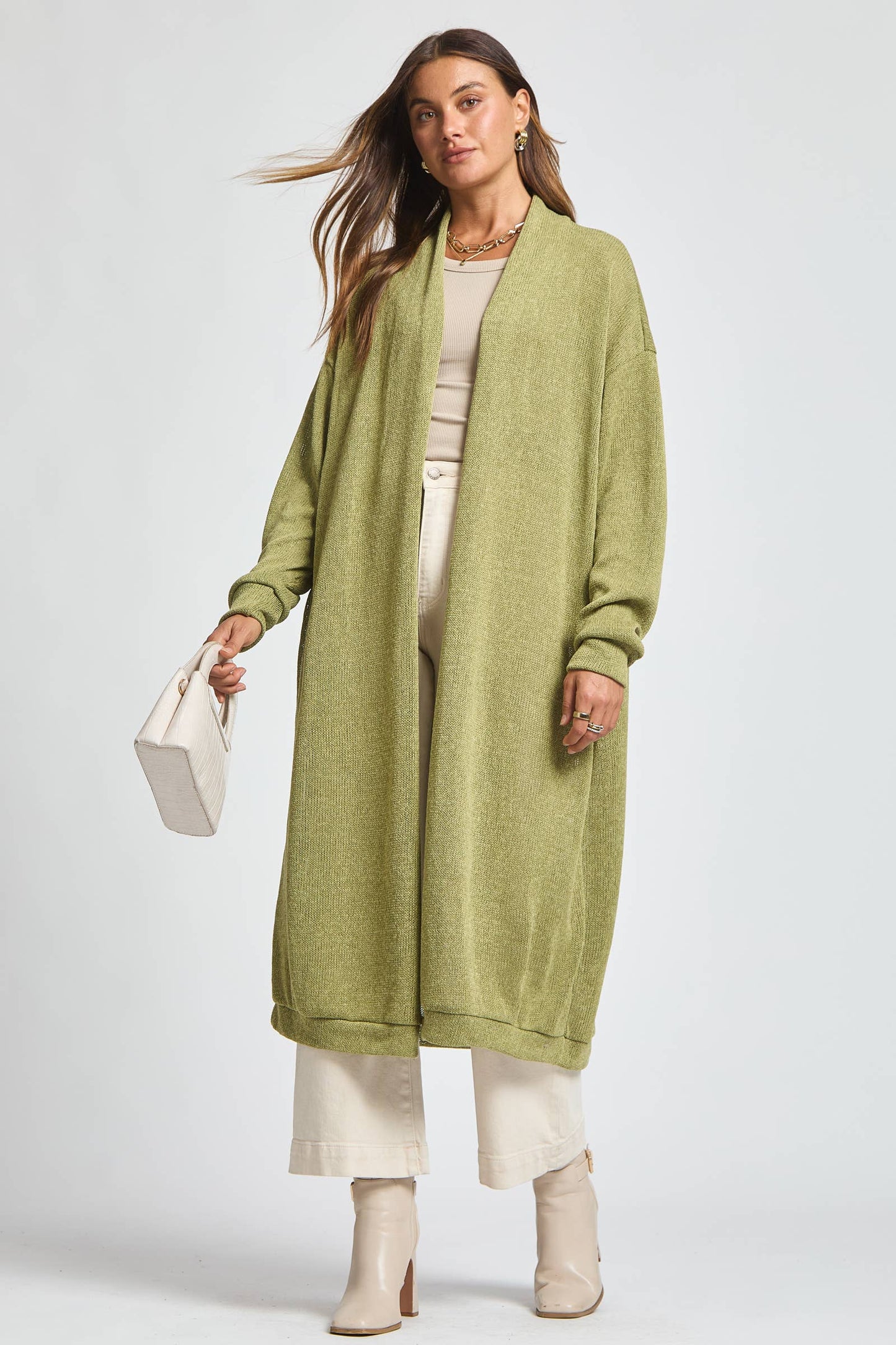 Dear Scarlett Relaxed Long Cardigan
