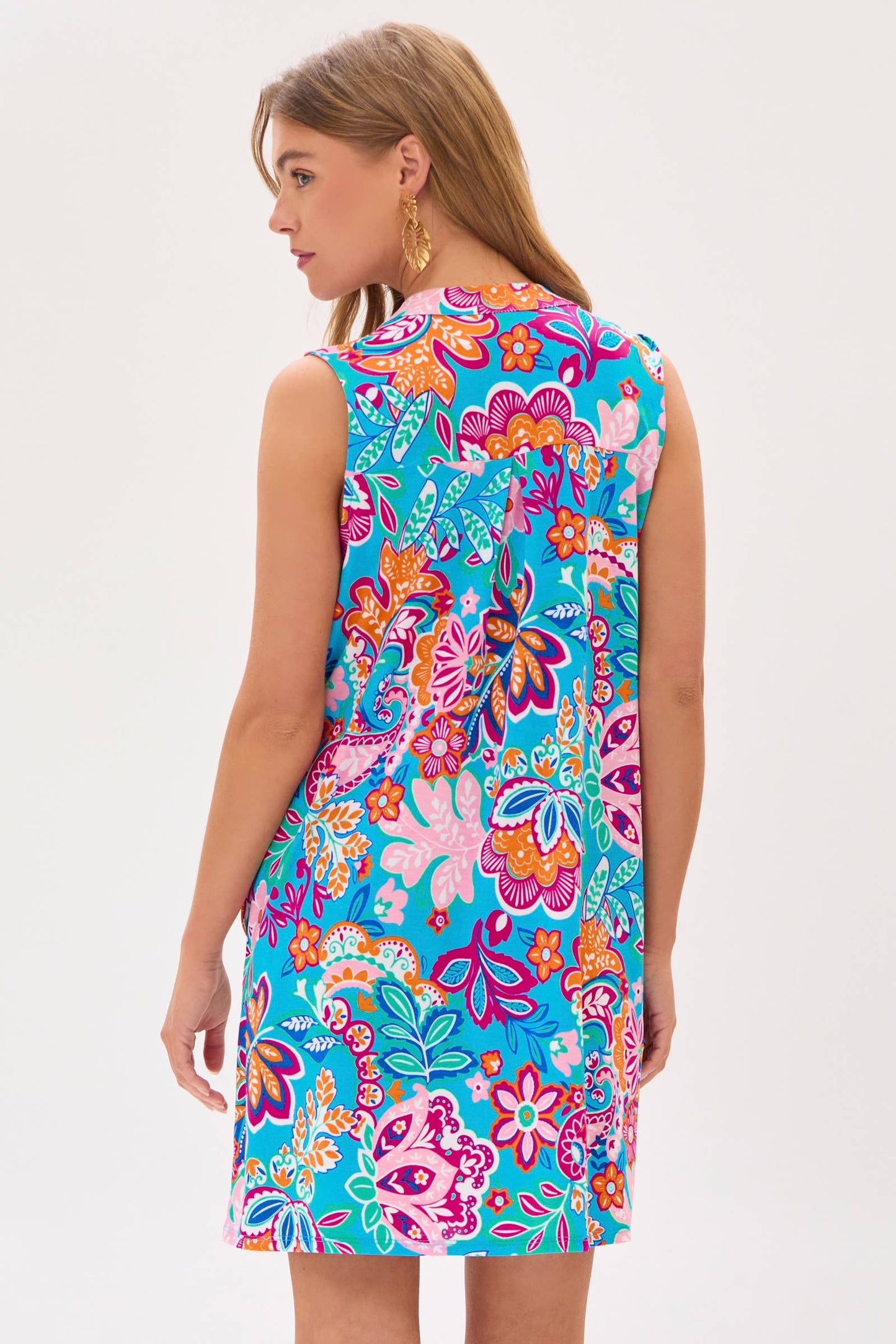Blue Lizzie Tank Dress