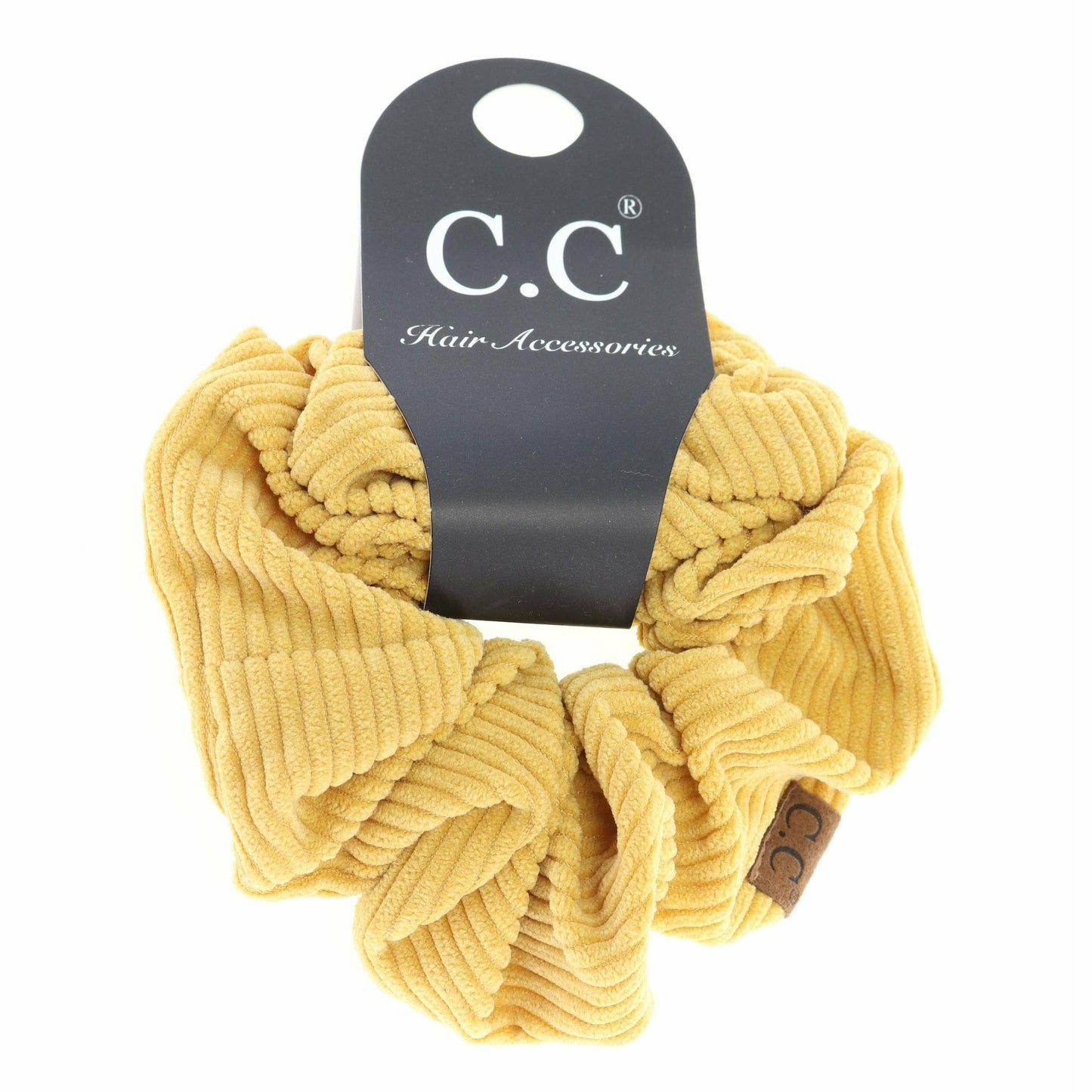 C.C Corduroy Ponytail Scrunchie for Women