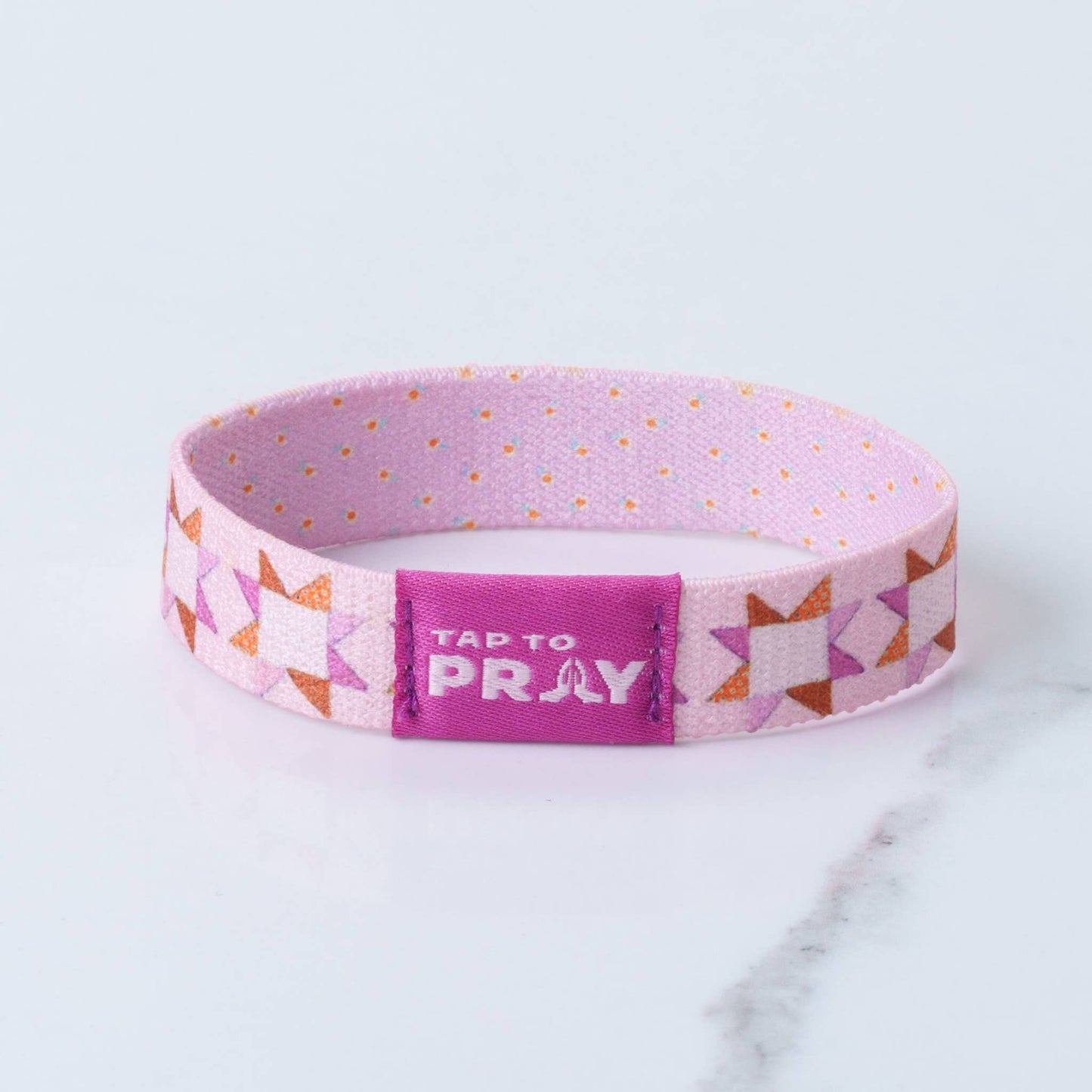 Versible Tap to Pray-Kingfolk Series Wristband-Covered by His Promises