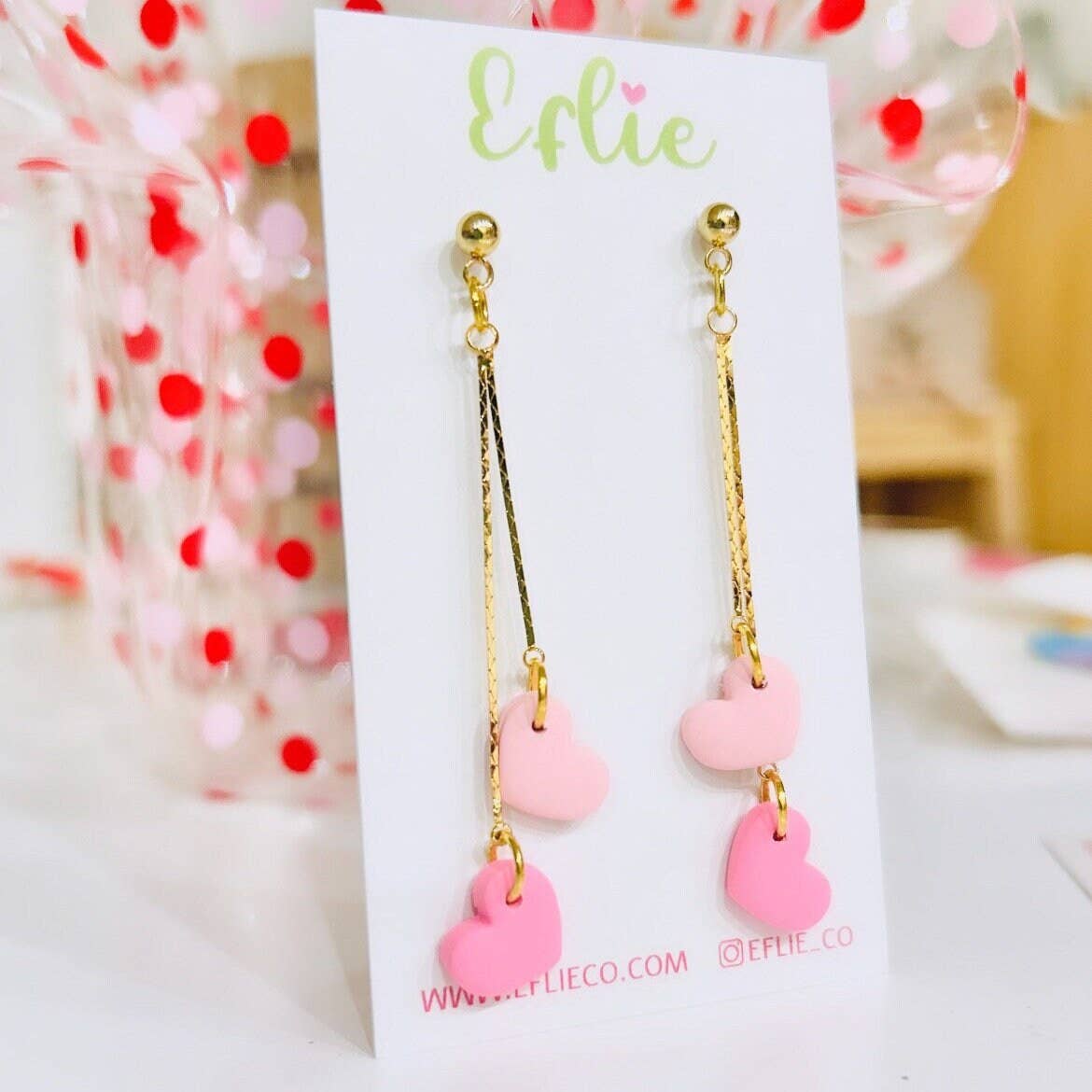 Be Mine  Heart Earrings