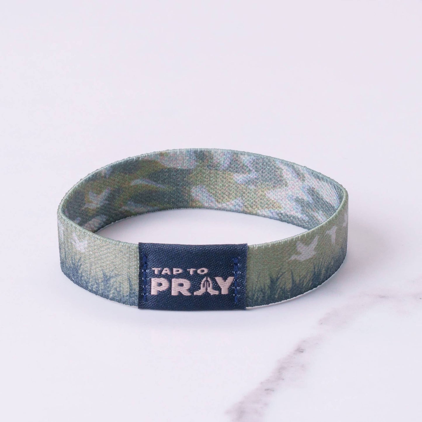 Waterfowl Camo Tap To Pray Wristbands