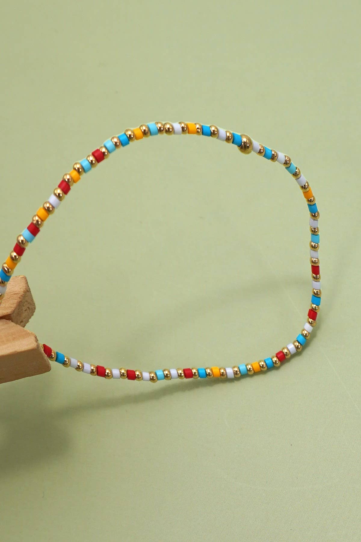 Boho Ball Beaded Bracelet Set