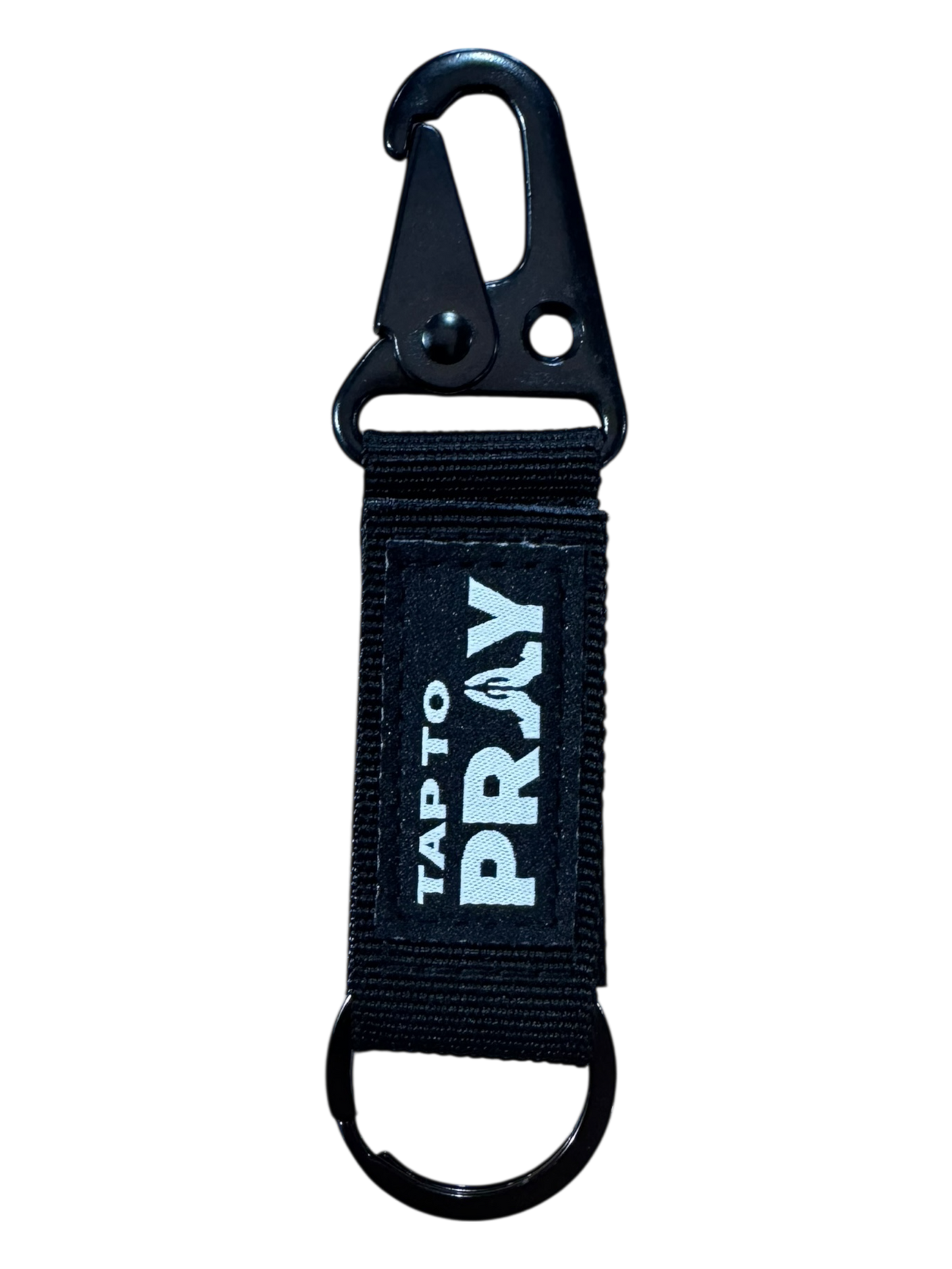 Tap To Pray Tactical Carabiner Keychain