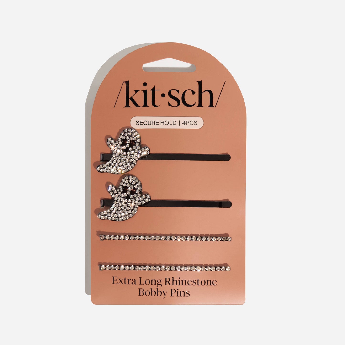 Kitsch Extra Long Ghost Rhinestone Bobby Pins